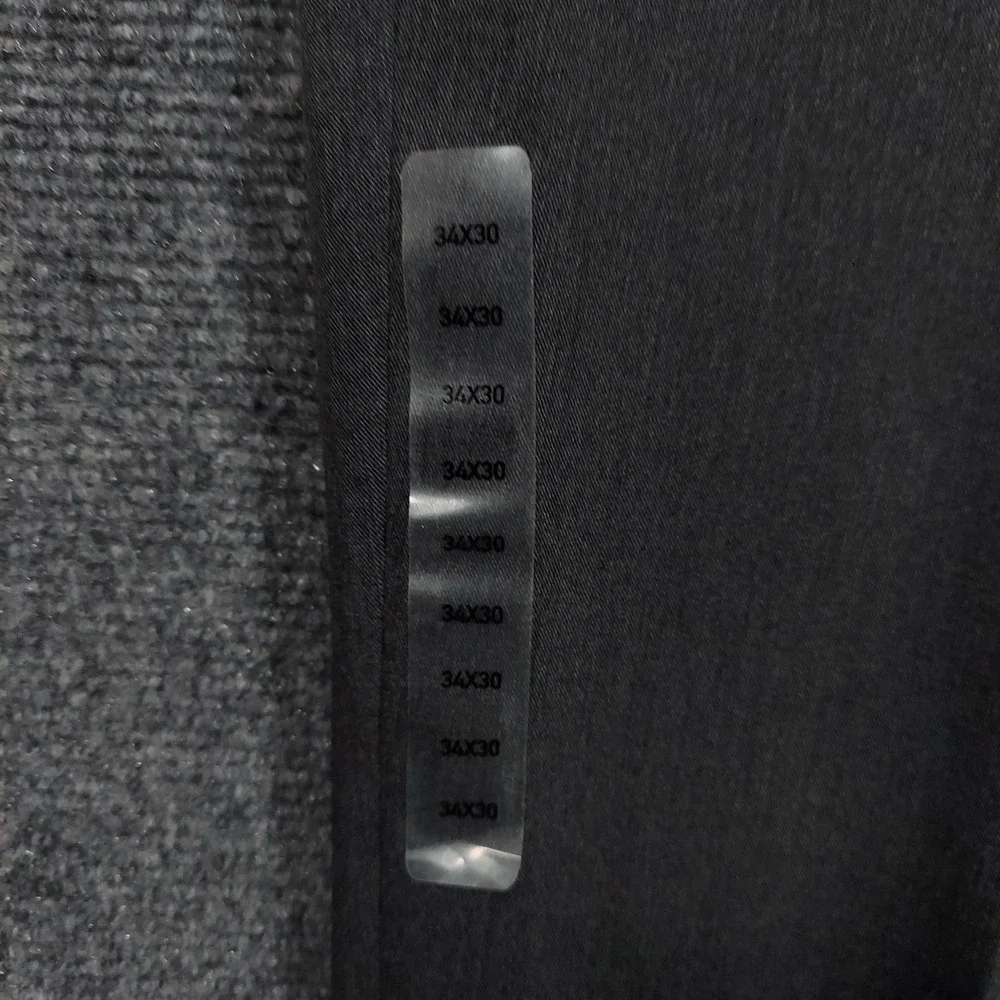 Polo‎ Ralph Lauren Pants Mens 34x30 Gray Wool Blend Stretch Dress Suit Formal